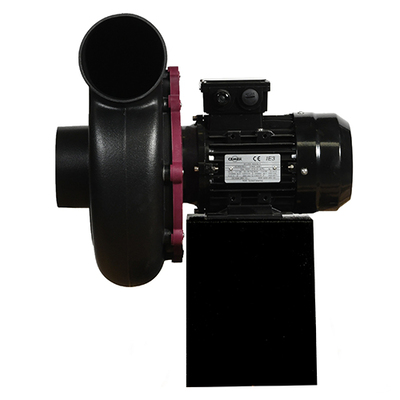 Anti-corrosion polypropylene centrifugal exhaust fan for medium-high pressure applications